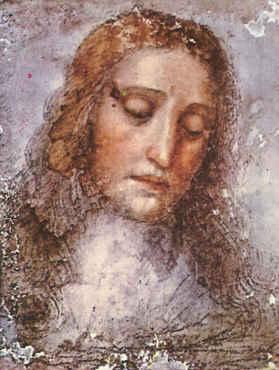  Leonardo  Da Vinci Christ's Head